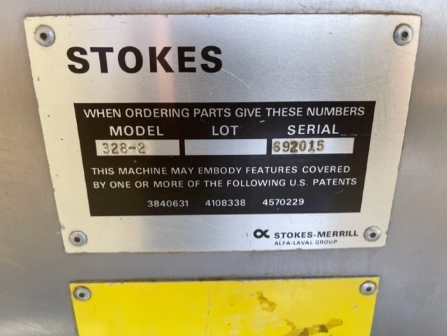 Stokes 328 Tablet Press. 45 Station Rotary Tablet Press