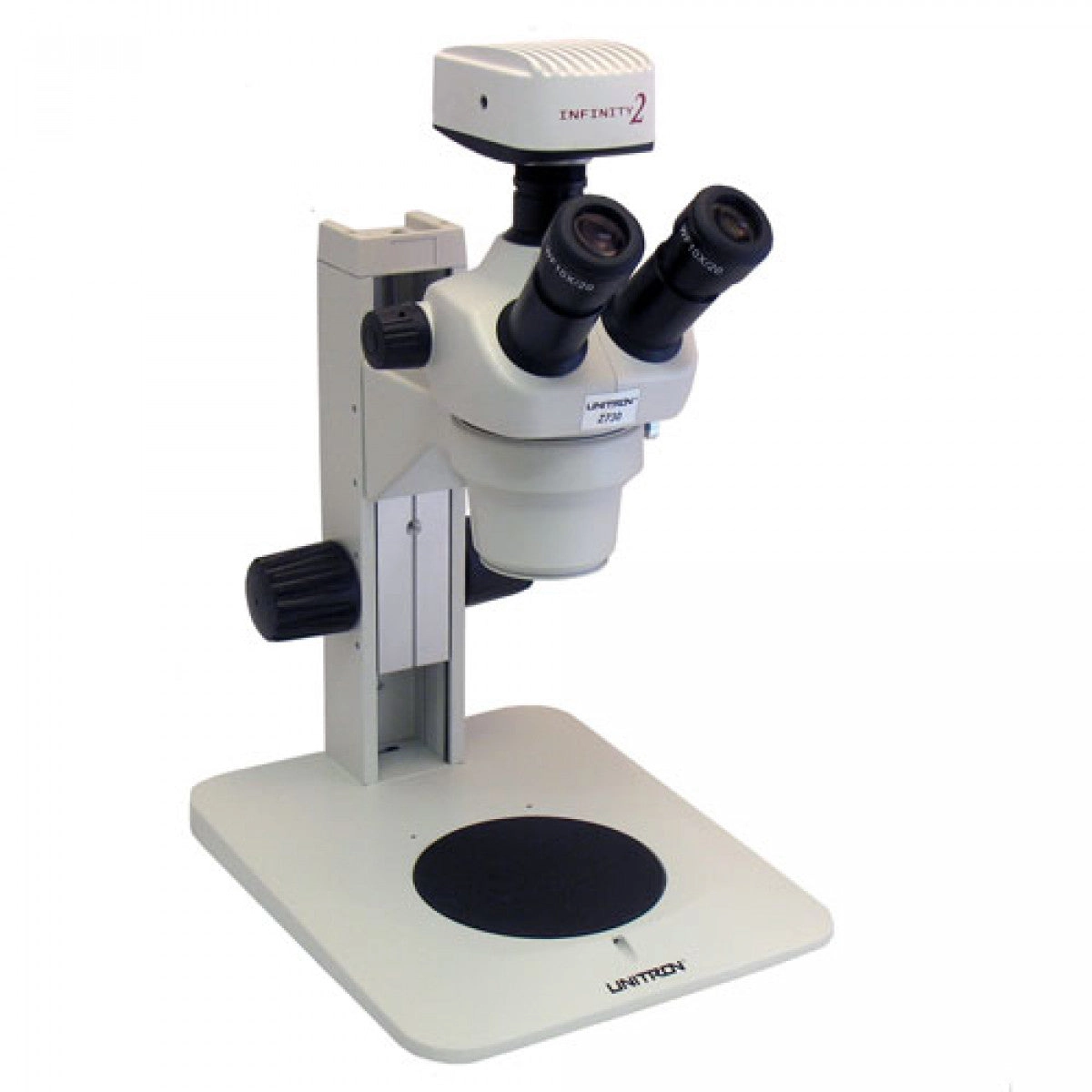 Unitron Z730 Zoom Stereo Microscope on Plain Focusing Stand