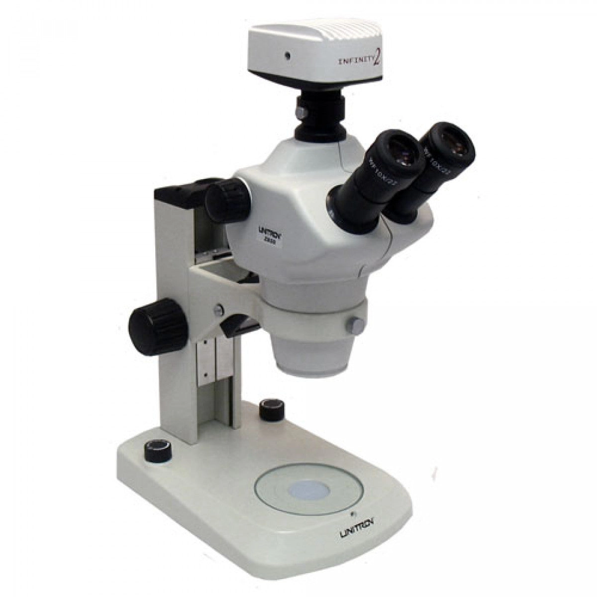 Unitron Z850 Zoom Stereo Microscope on E-LED Stand