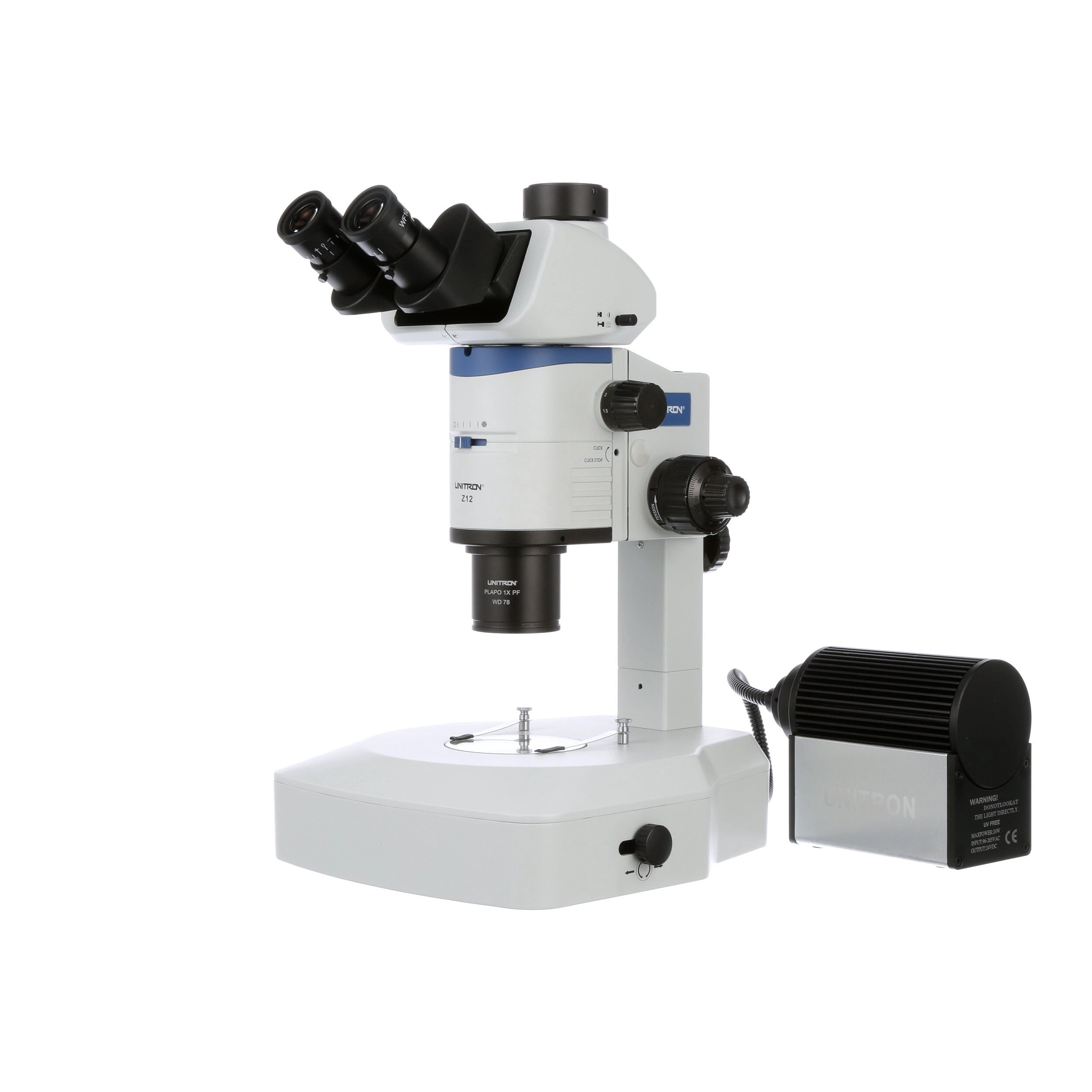 Unitron Z12 Microscope on Diascopic Stand With Tiltable Mirror LED Illumination