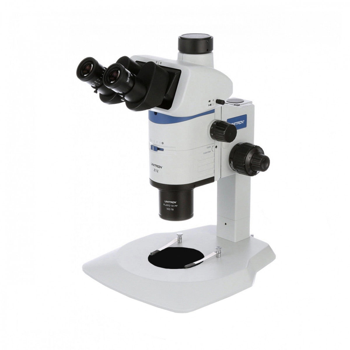 Unitron Z12 Zoom Stereo Microscope on Plain Stand
