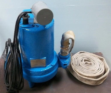 BARNES PUMPS INC SUBMERSIBLE SEWAGE EJECTOR PUMP MODEL: SE51A, NO: 0773446-0900, 2" DISCHARGE, HP: 