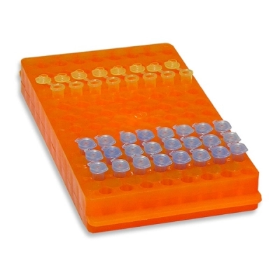 Mtc Bio 0.5 - 2.0mL, 96 Well Reversible, Tube Rack PK/5 R1050