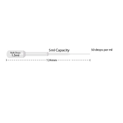 Mtc Bio 1.5ml Small Bulb Extended Tip, Bulk, Transfer Pipettes PK/500 P4121-01