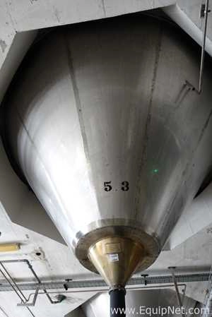Ziemann 3544 HL 3020 bbl Stainless Steel Cylindrical Jacketted Fermentation Tank