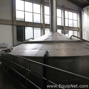 Huppmann 1215 HL - 1035 bbl Stainless Steel LAUTER TUN With Underdriven Agitator