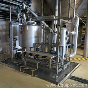 Tuchenhagen Syrup Blending Skid In Stainless Steel