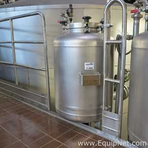 Jedinstvo Zagreb 2.15 HL - 1.8 bbl Stainless Steel Hop Dosing Pot