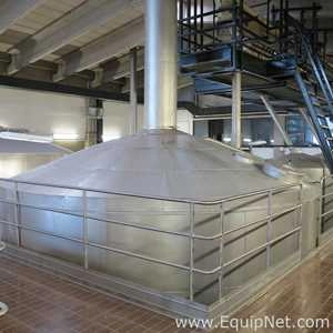 Jedinstvo Zagreb 700 HL - 596 bbl Stainless Steel MASH TUN With Underdriven Agitator