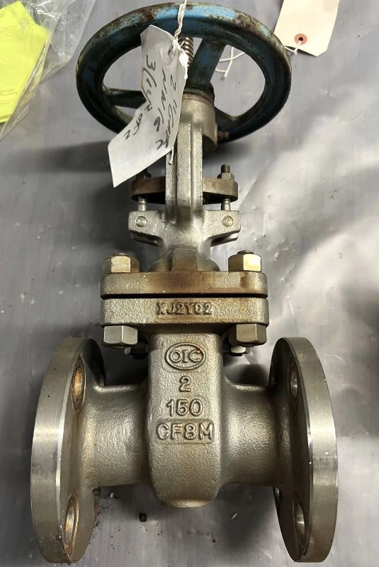 OIC 2" 150# CF8M GATE VALVE STAINLESS STEEL