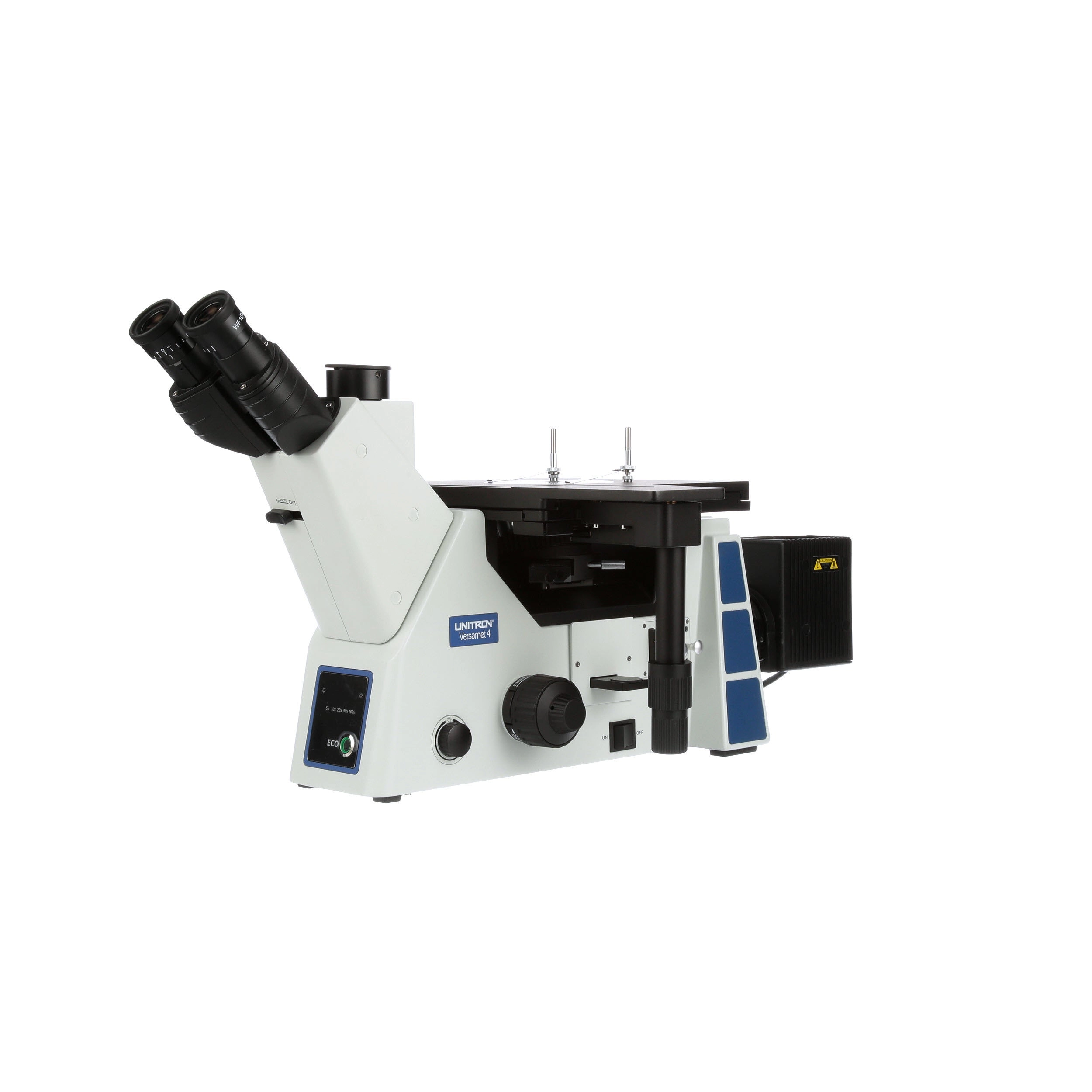 Unitron Versamet 4 Inverted Metallurgical Microscope - With BF/DF Objectives