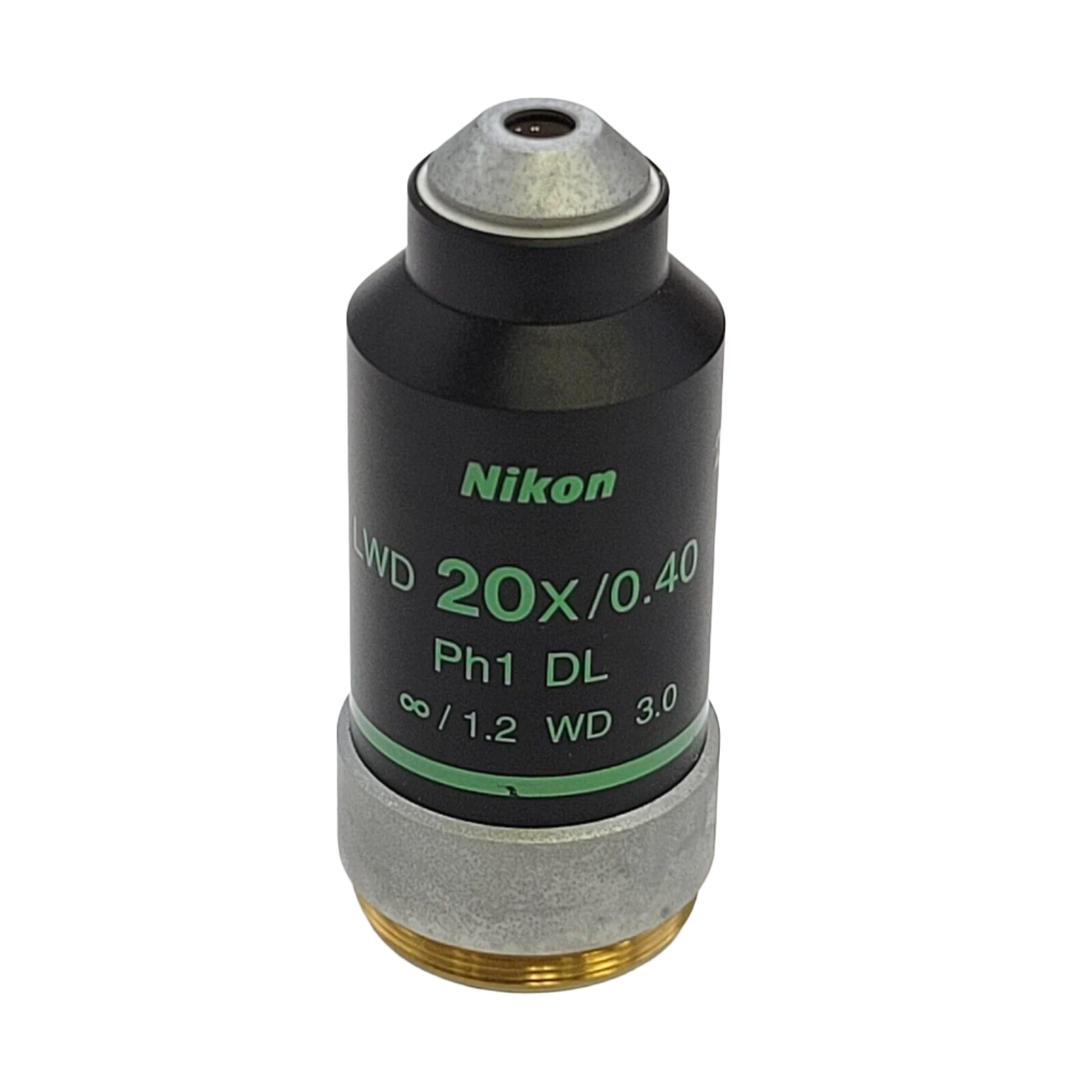 Nikon Microscope Objective LWD 20x Ph1 DL Phase Contrast