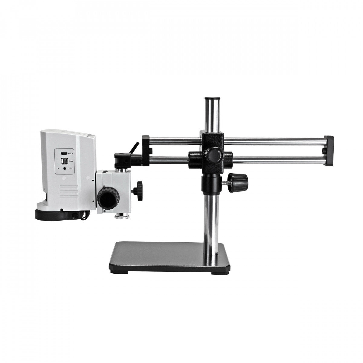 ZoomHD Microscope with Ball Bearing Boom Stand