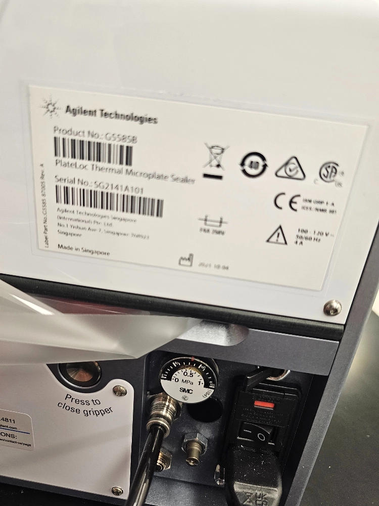 Agilent PlateLoc Thermal Microplate Sealer