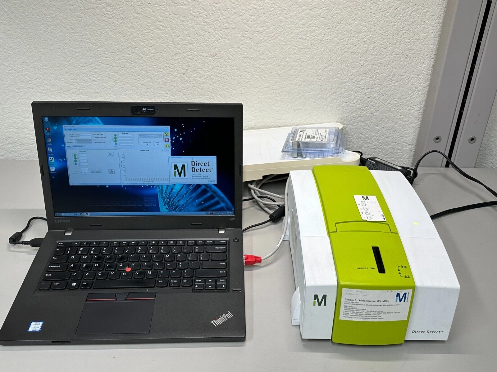 Millipore Direct Detect FT-IR Spectrometer system