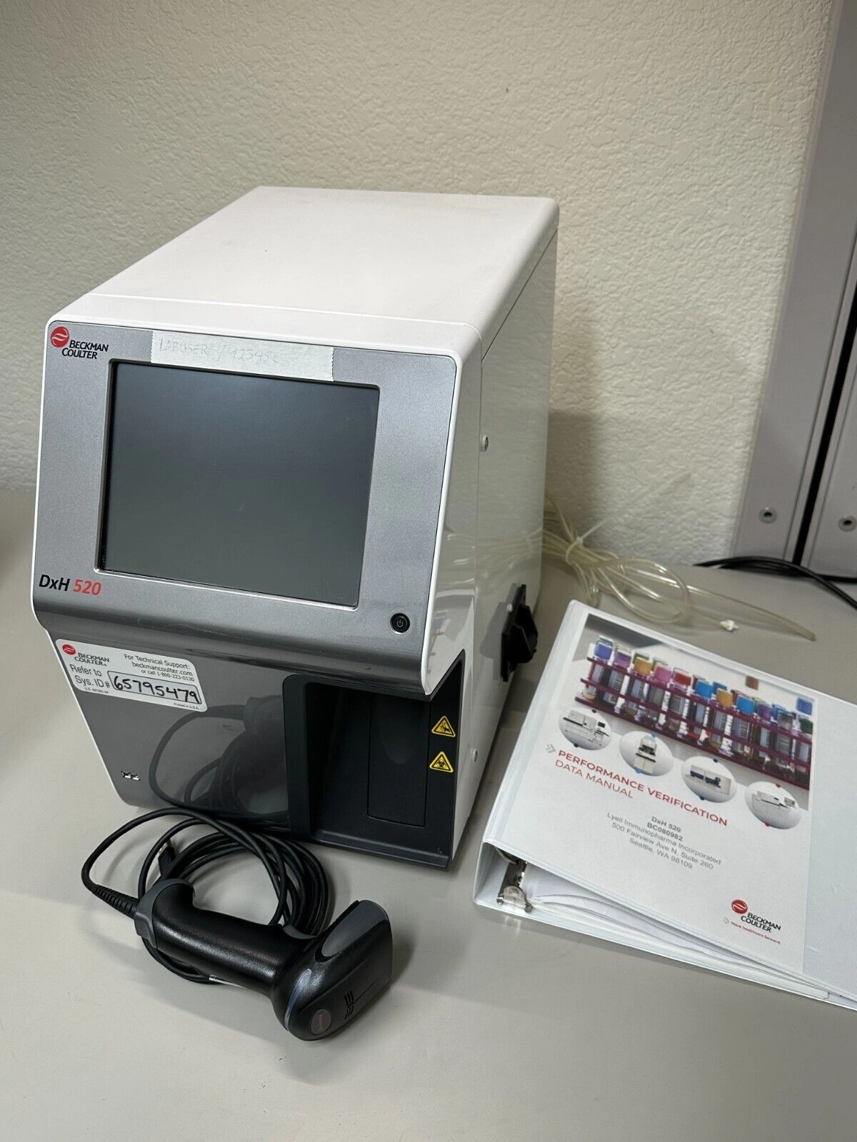 Beckman Coulter Hematology Analyzer Dxh 520 Miss