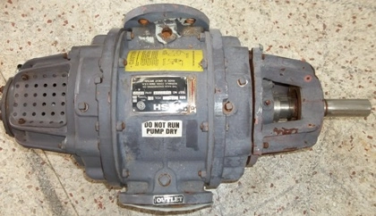 GARDNER DENVER NASH LLC, NASH COMPRESSOR PUMP, SIZE: H-4, 2" INLET 2:" OUTLET, TEST NO: 95E0937, PO