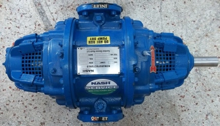 GARDNER DENVER NASH LLC, NASH REMANUFACTURED COMPRESSOR PUMP, SIZE H-4, 2" INLET 2" OUTLET, TEST NO