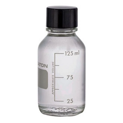 Ace Glass Storage Bottle, 250ml, Graduated, Marking Label, 33-430 Thread CS/48 5537-05