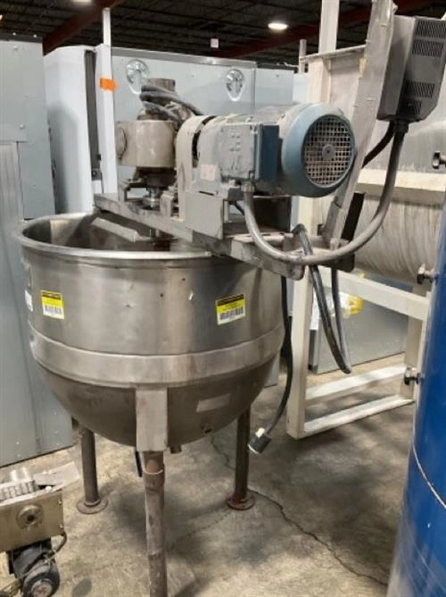 Lee 100 Gallon Stainless Steel Jacketed Kettle