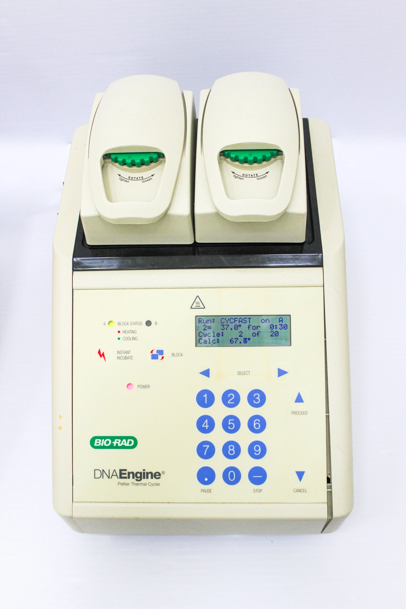 Bio Rad Dual Block Well DNA Engine Thermal Cycler Model: ALD1244 and PTC0200 - 3376063