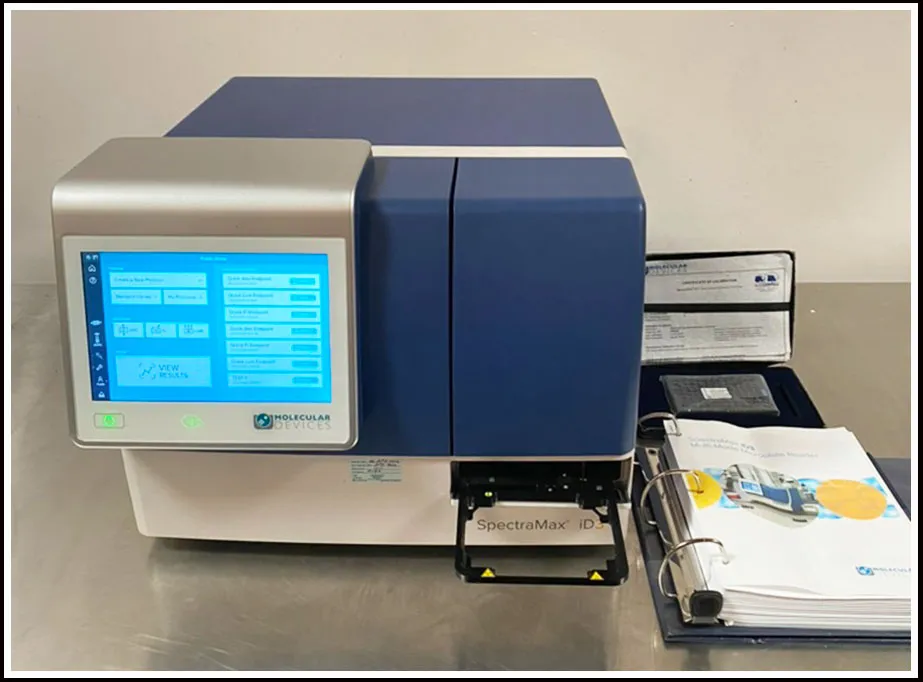 Molecular Devices SpectraMax iD3 Multimode Microplate Reader w WARRANTY