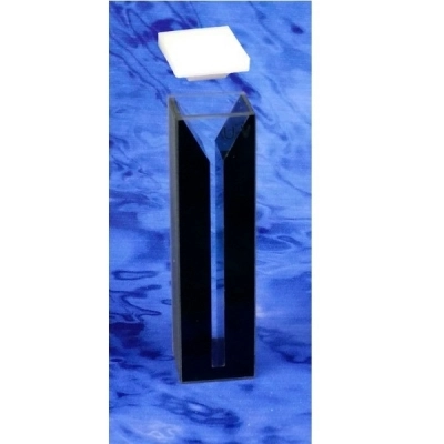 Fireflysci Type 18M Micro Black Cuvette (Material: Black IR Quartz) (Lightpath: 10mm)&nbsp;18MIR10