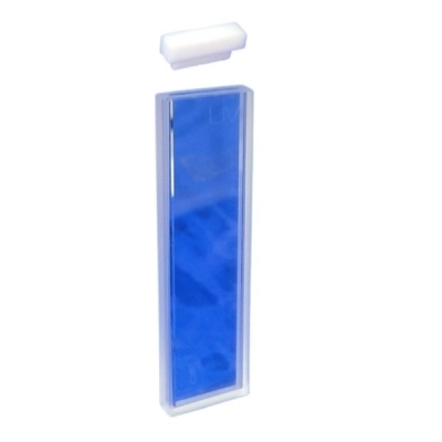 Fireflysci Type 1 Macro Cuvette with PTFE Cover (Material: UV Quartz) (Lightpath: 0.5mm) 1UV0-5