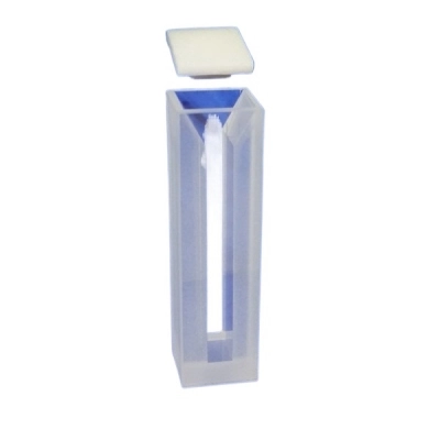 Fireflysci Type 9 Semi-Micro Cuvette with PTFE Cover (Material: IR Quartz) (Lightpath: 5mm)&nbsp;9IR5