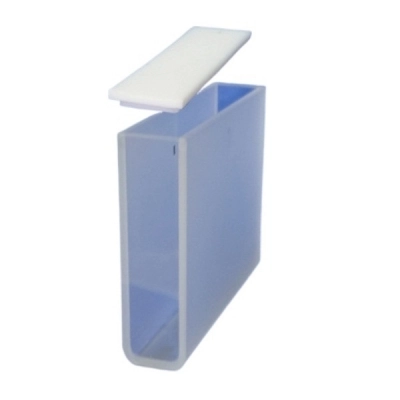 Fireflysci Type 1 Macro Cuvette with PTFE Cover (Material: Optical Glass) (Lightpath: 50mm) 1G50