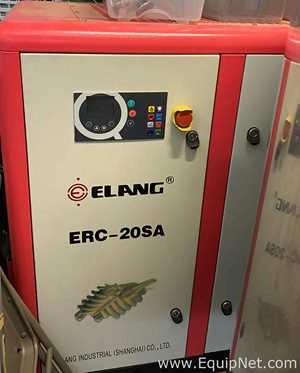 Lot 24 Listing# 946882 Elang 20 HP 14 bar, Oil injected Screw Air Compressor ERC-20 SA Air Compressor