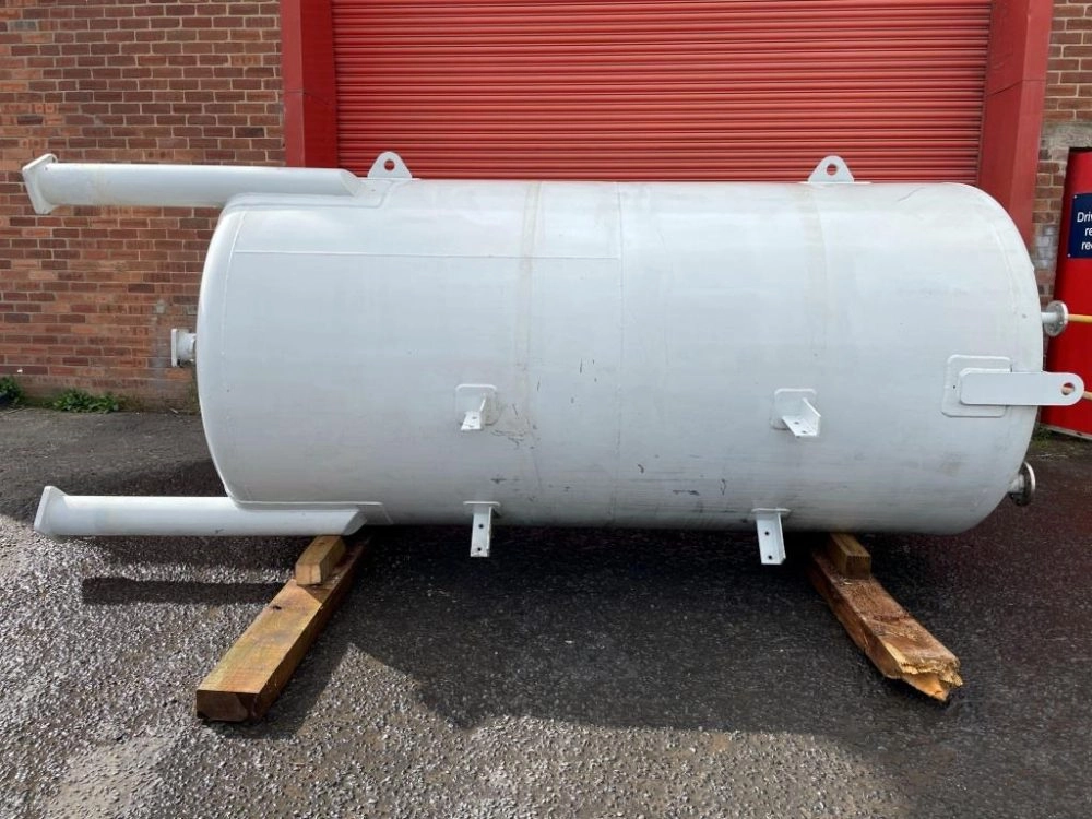 5,700 Litre 304 Stainless Steel Storage Tank, 1600mm Dia x 3000mm Straight Side