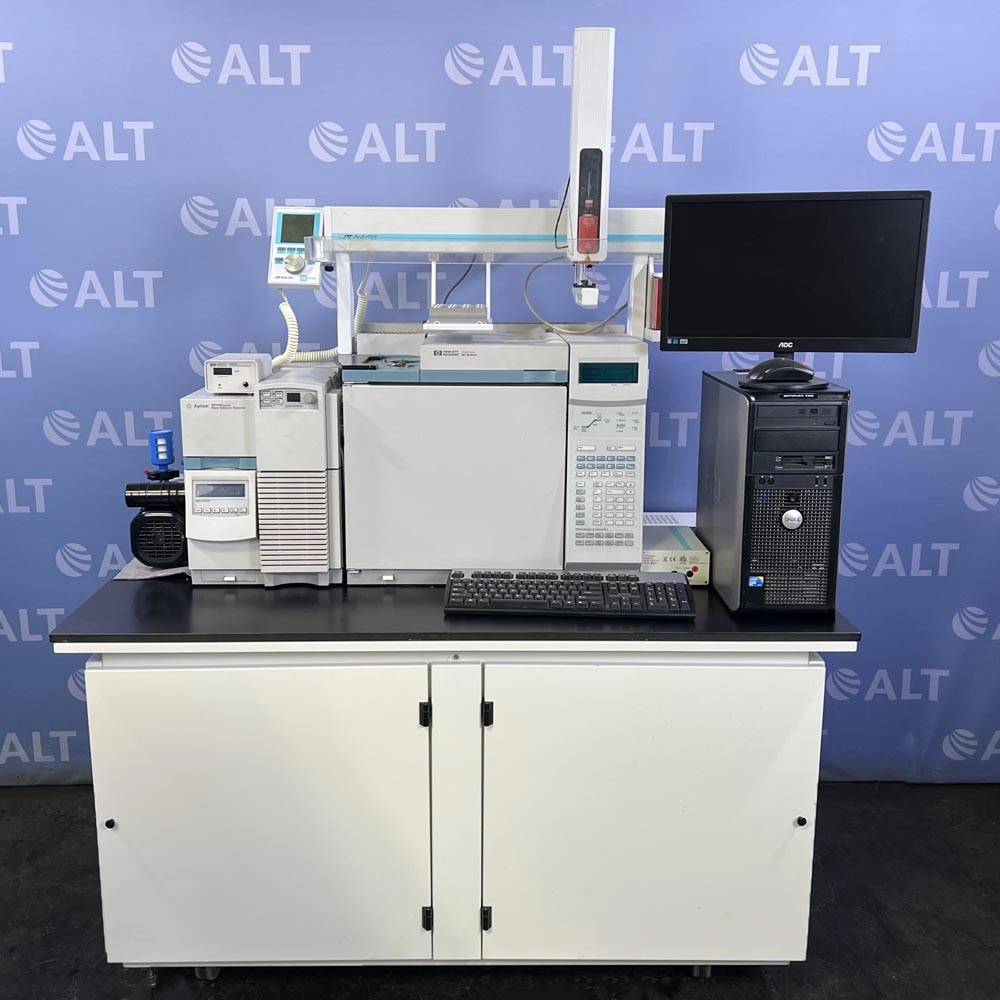 Agilent  6890 (G1530A) GC With Split/Splitless Inlet, 5973 Network MSD with CI Source And CTC Analytics Combi PAL Sampler