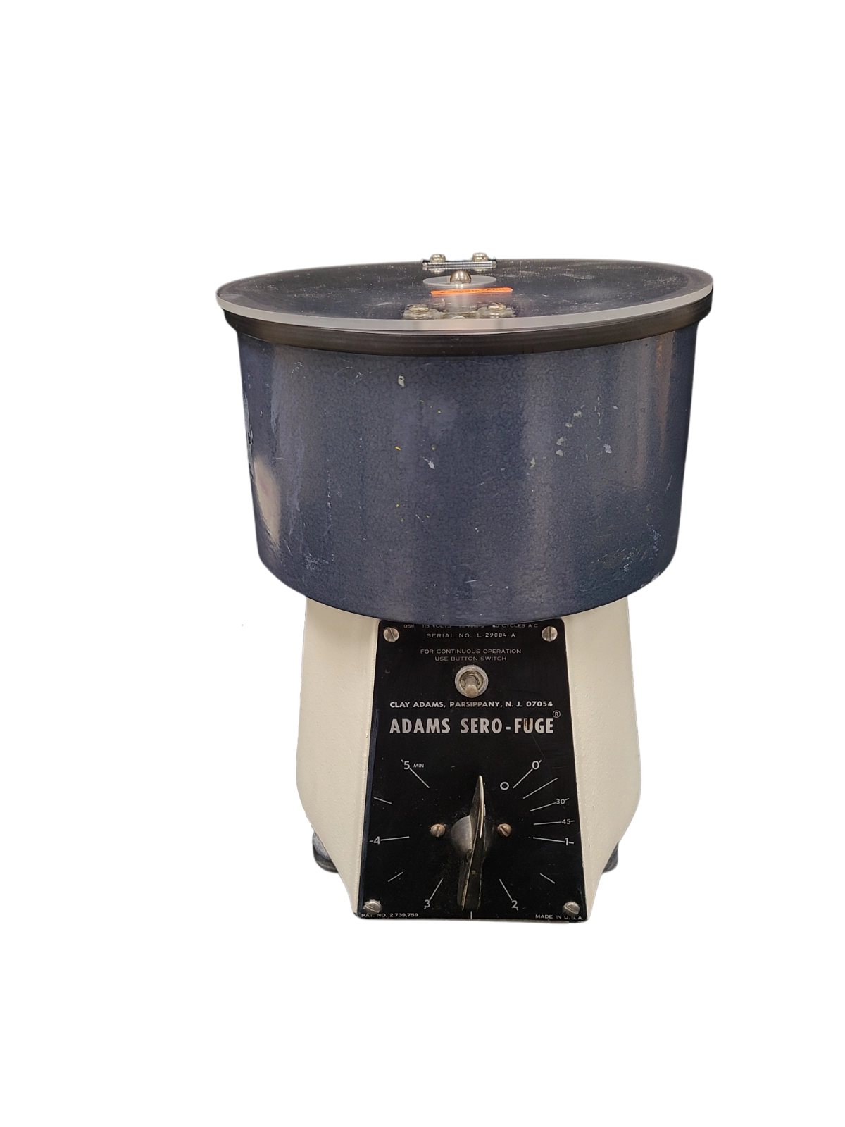 Clay Adams SeroFuge Centrifuge with 12Slot Rotor