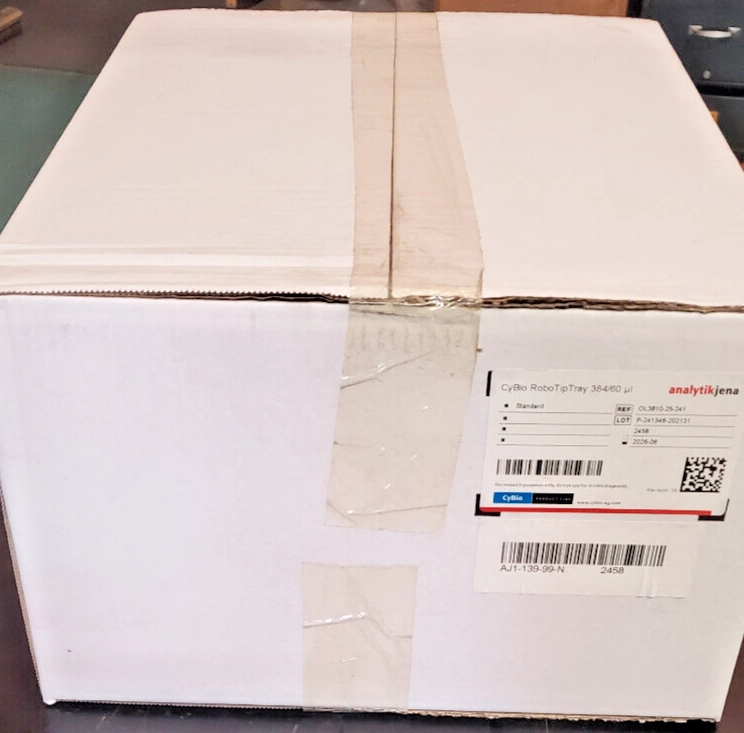 BOX OF CY-Bi-ROBO STANDARD TIP TRAYS 384/60 MuL(12
