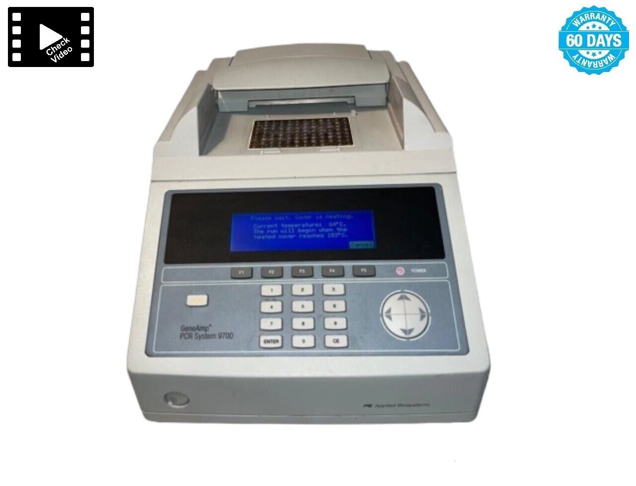 Applied Biosystems GeneAmp PCR System 9700  60 DAY