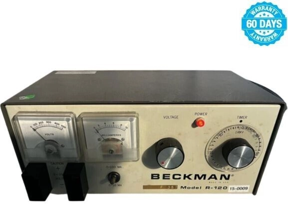 Beckman R-120 Microzone Power Supply.  60 DAYS WAR