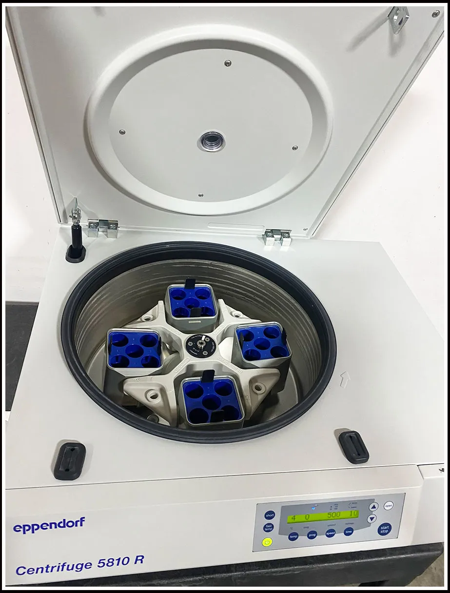 Eppendorf Refrigerated Centrifuge 5810R 230V w WARRANTY | LabX.com