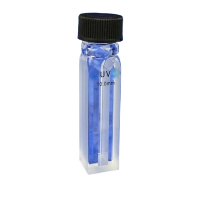 Fireflysci Type 46 Semi-Micro Cuvette (Material: UV Quartz) (Lightpath: 10x1mm) 46UV10X1