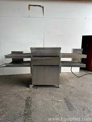 FramptonST-2-3-PStainless Steel Two Tier Variable Speed Conveyor Oven