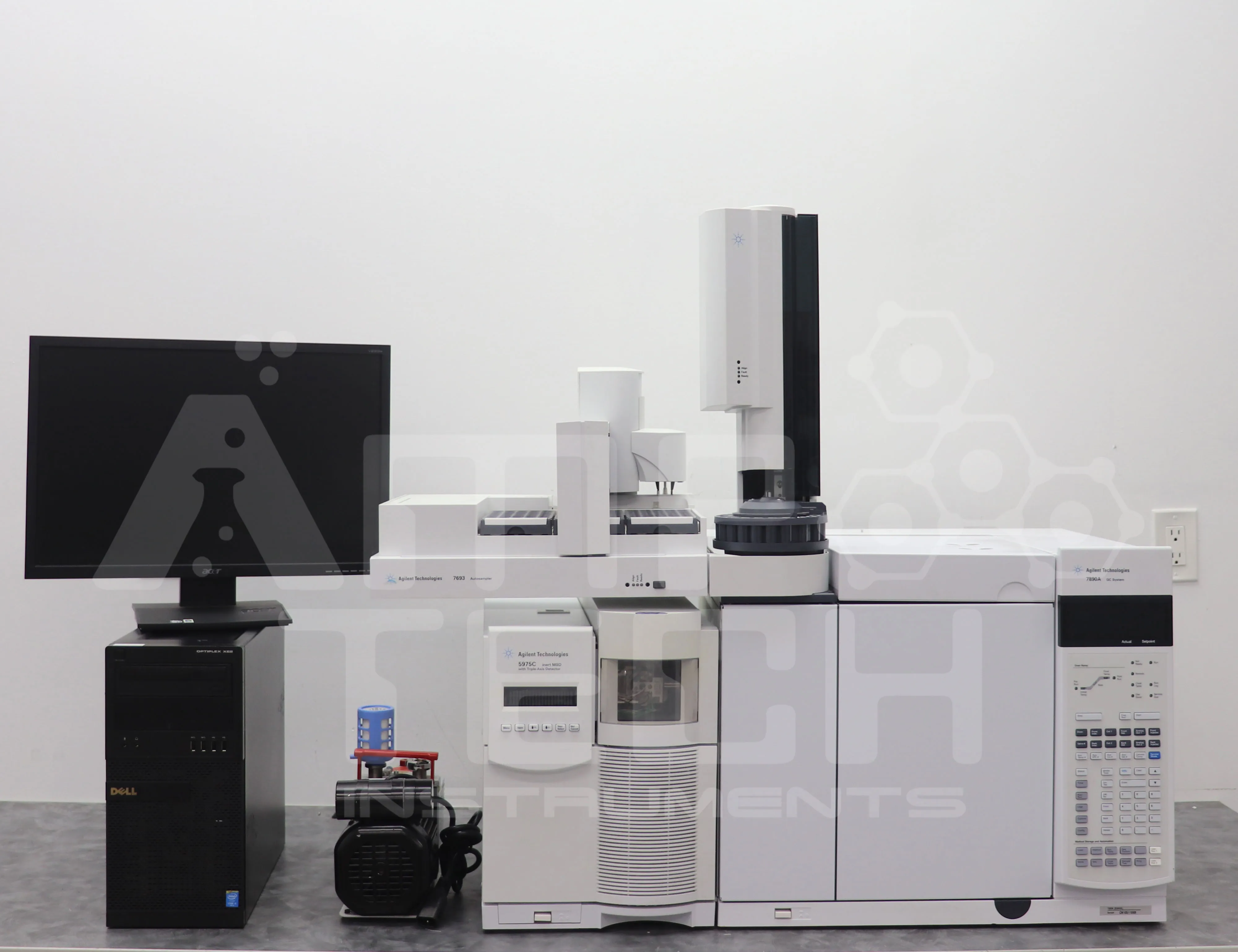 Agilent 5975C Inert EI Triple Axis MS with 7890 GC and 7693 AS