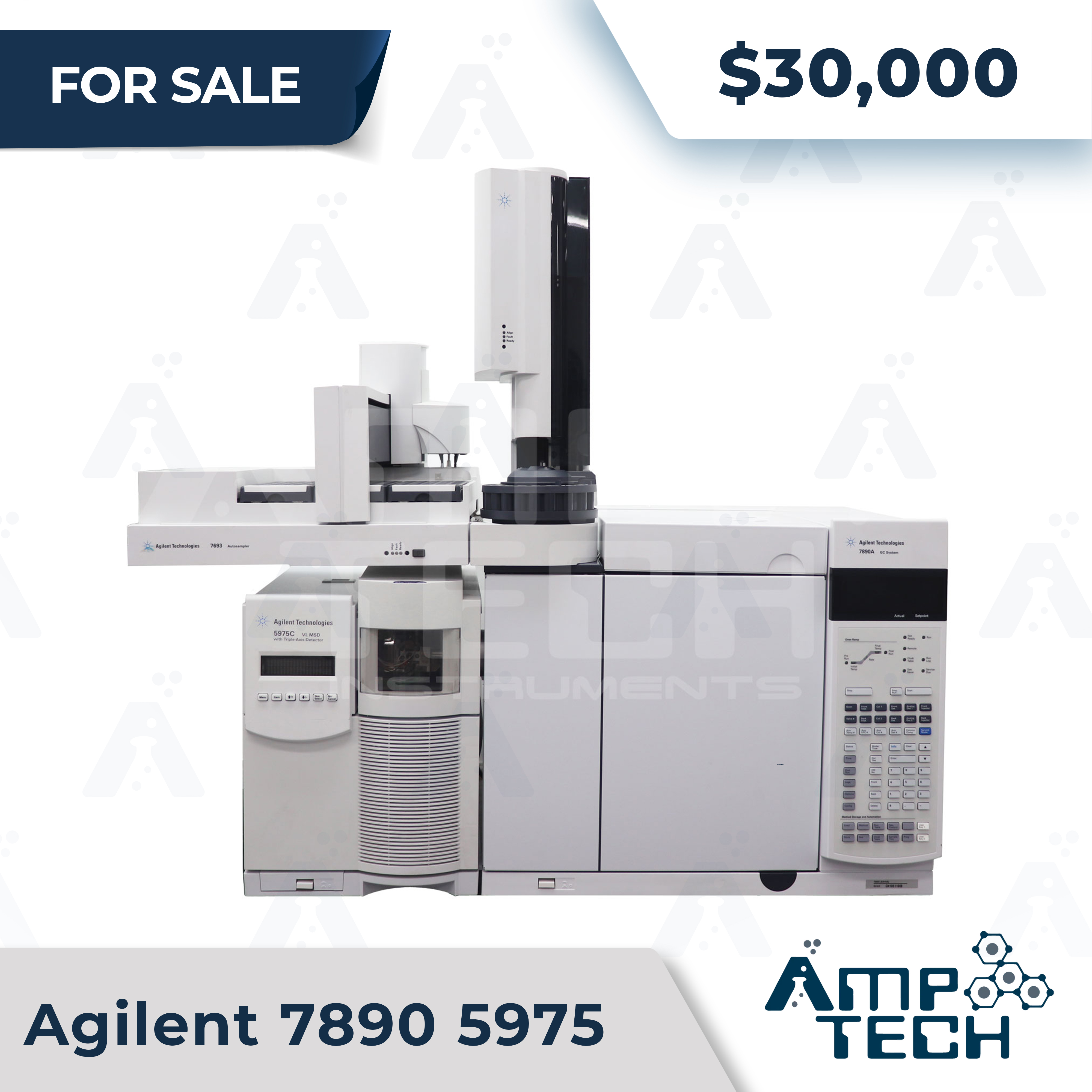 Agilent 5975C Inert EI Triple Axis MS with 7890 GC and 7693 AS