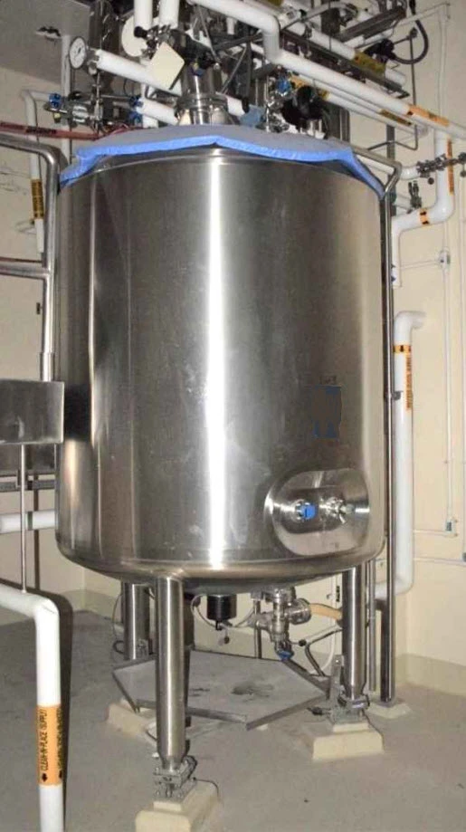 528 Gallon (2000 Liter) Feldmeier Sanitary Reactor with Mixer
