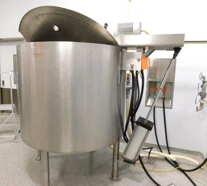 400 Gallon Jacketed Double Motion Mix Kettle with scrape agitation