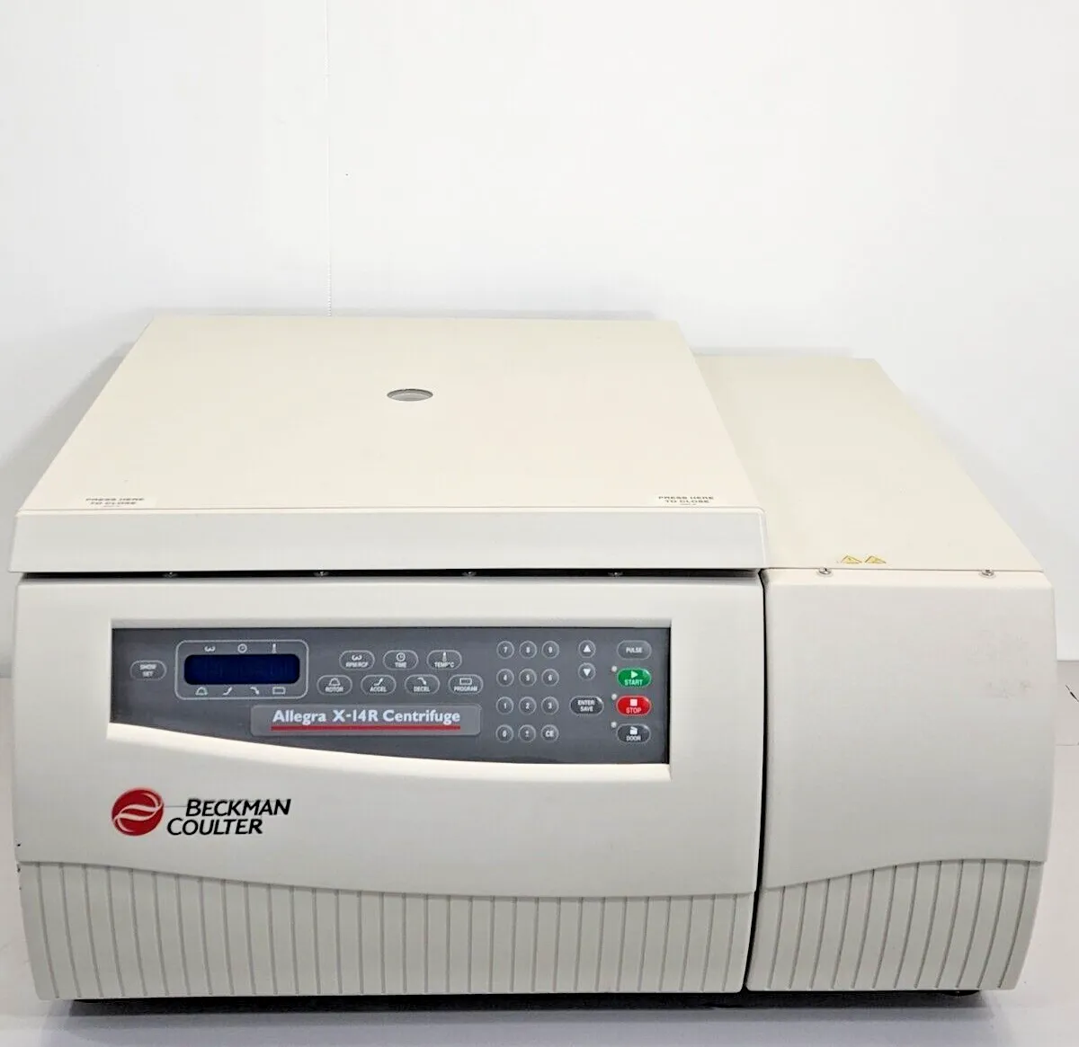 Beckman Coulter Allegra X14R Refrigerated Centrifuge with Rotor & Buckets