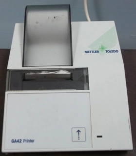 METTLER TOLEDO GA42 PRINTER, NO: 1122192051, POWER: 110 VOLTS, 70 MA, HERTZ: 50/60 