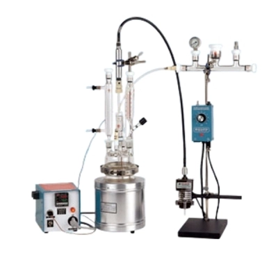 Ace Glass 1000ml, Two-Piece Pressure Reactor System, Complete With Glass Body, 100mm 6423-210