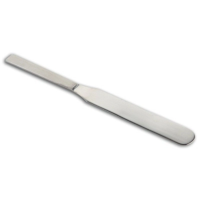 Foxx Life Sciences EZBio Stainless Steel Spatula, 304 SS, Steel Handle, 150 mm, 1/EA 25C-3612-FLS