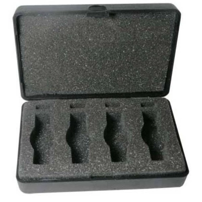 Fireflysci Plastic Black Case for 45-55mm Tall Cells- Holds 4 Cells CASEP4