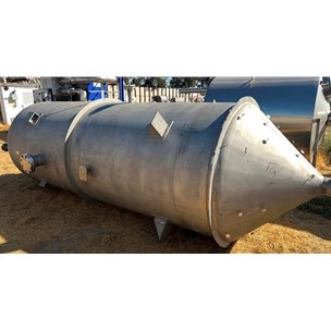 2000 Gal Hahn and Clay Stainless Steel Pressure Vessel